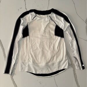 Lululemon Vintage Black and White Long Sleeve - Size 6
